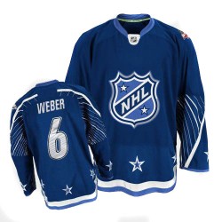 Shea Weber Nashville Predators Reebok Premier Navy Blue 2011 All Star Jersey
