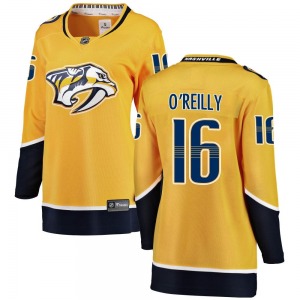 Women's Cal O'Reilly Nashville Predators Fanatics Branded Breakaway Yellow Home Jersey