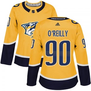 Women's Ryan O'Reilly Nashville Predators Adidas Authentic Gold Home Jersey