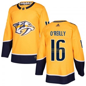 Cal O'Reilly Nashville Predators Adidas Authentic Gold Home Jersey