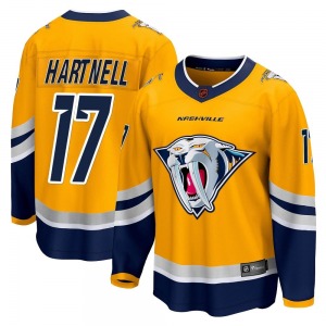 Scott Hartnell Nashville Predators Fanatics Branded Breakaway Yellow Special Edition 2.0 Jersey