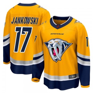 Mark Jankowski Nashville Predators Fanatics Branded Breakaway Yellow Special Edition 2.0 Jersey