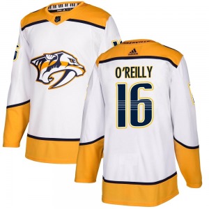 Youth Cal O'Reilly Nashville Predators Adidas Authentic White Away Jersey