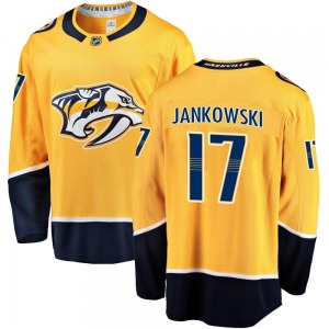 Mark Jankowski Nashville Predators Fanatics Branded Breakaway Gold Home Jersey